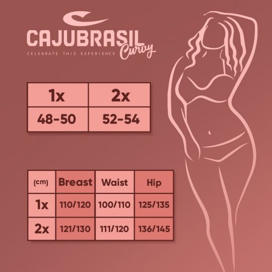 Brazilian Fashion Fitness | CajuBrazil - Blog, Sizing Chart