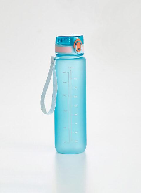 Brazilian Fashion Fitness | CajuBrasil - Accessories, Cajubrasil Plastic Bottle, Sky Blue