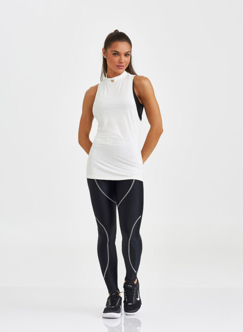 Brazilian Fashion Fitness | CajuBrasil - Sportswear, Top 015.095, White